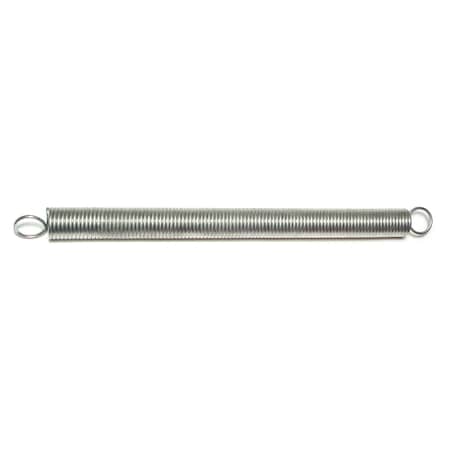 Midwest Fastener 45/64" x 10" x .081" WG Steel Extension Springs 3PK 18572